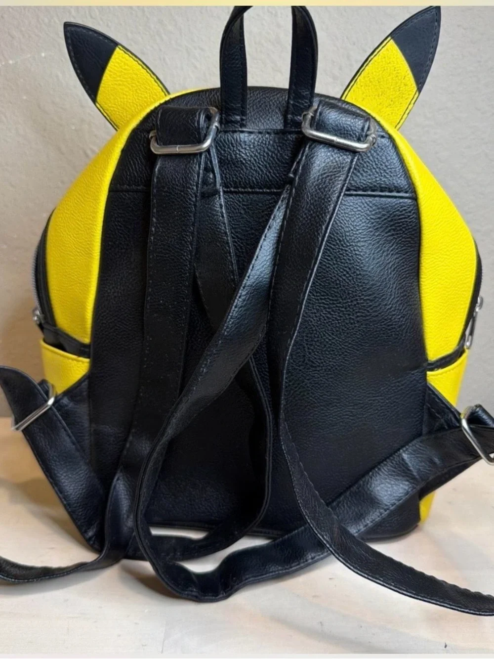 Loungefly Pikachu Yellow Kids Mini Backpack with Ear Details